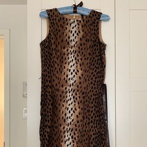 Michael Kors leopard print shift dress